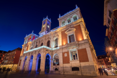 Valladolid at night