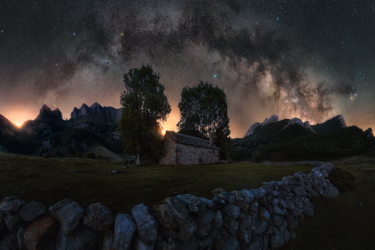 Arco de Via Lactea en Lunada