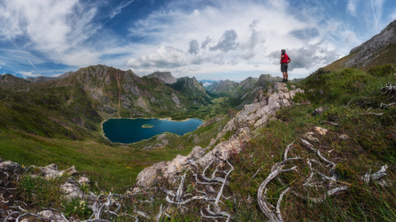 Pano Valle de Lago desde Saliencia